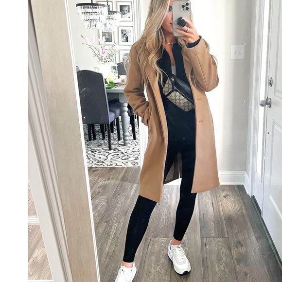 Abercrombie & Fitch Wool-Blend Dad Coat *SOLD* - Picture 8 of 9